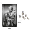 Plexiglas Poster Toilet Chic 04