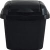 Kunststof Tafel Prullenbak zwart 02