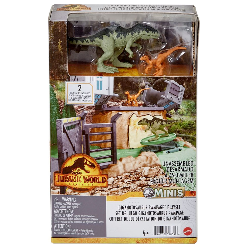 Dinosaurus Rampage set Jurassic World 01
