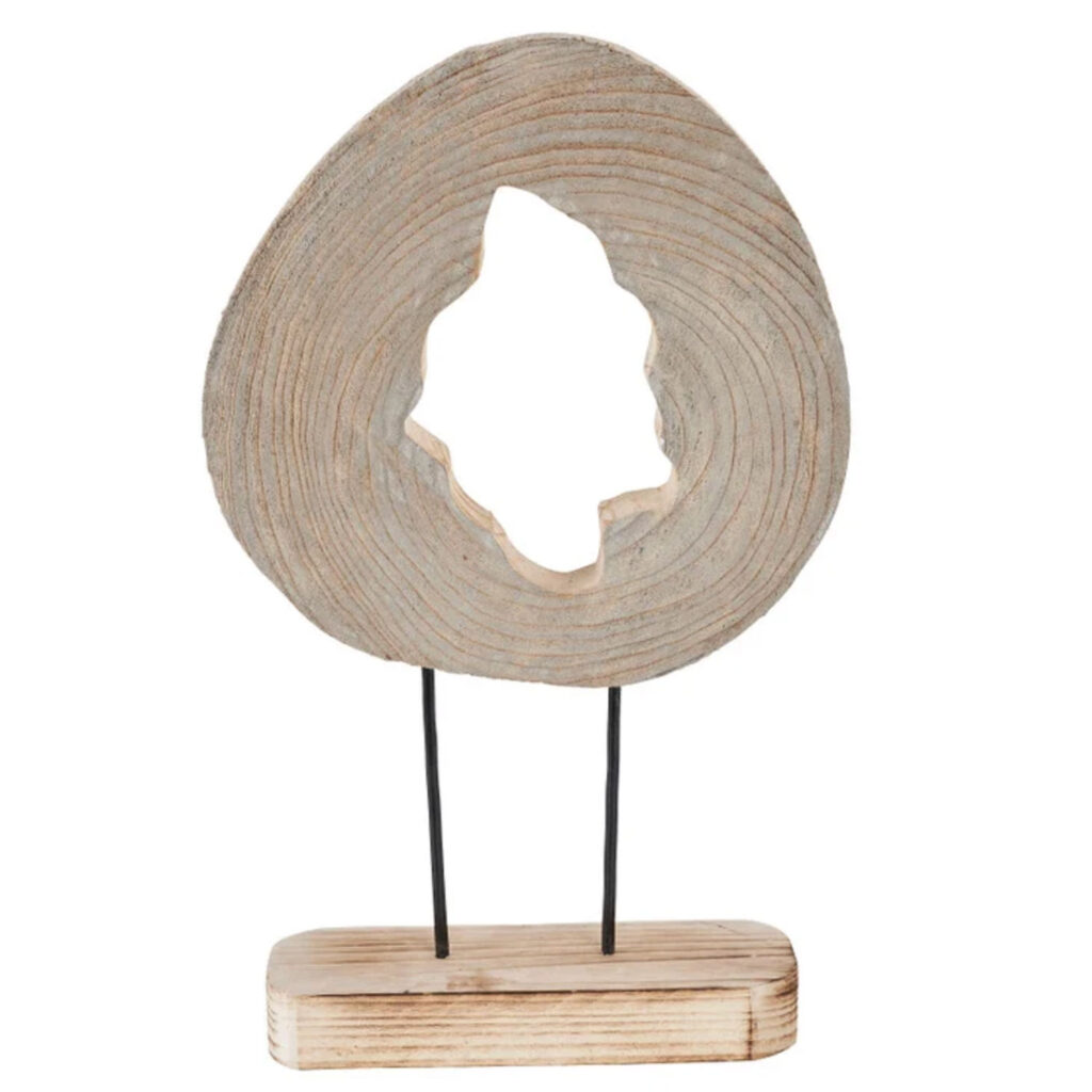 Houten staande decoratie boomstam 04