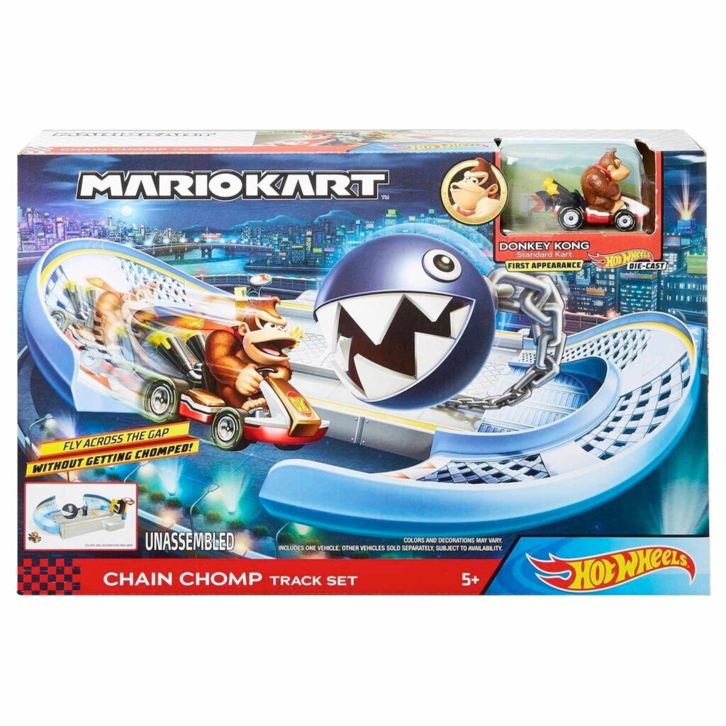 Hot Wheels Mario Kart Chainchomp racebaan 01