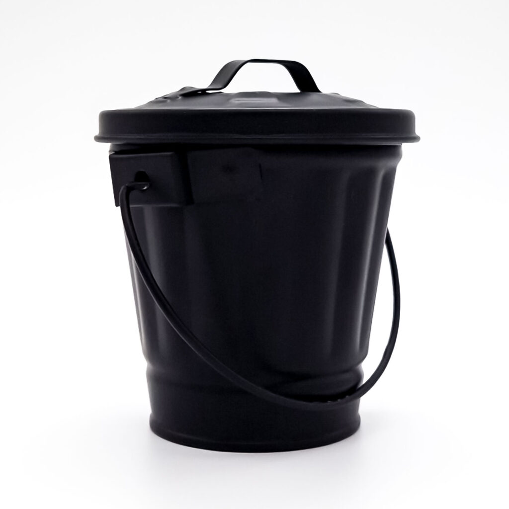 Prullenbakje Tafel afvalbakje Zwart 01