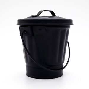 Prullenbakje Tafel afvalbakje Zwart 01