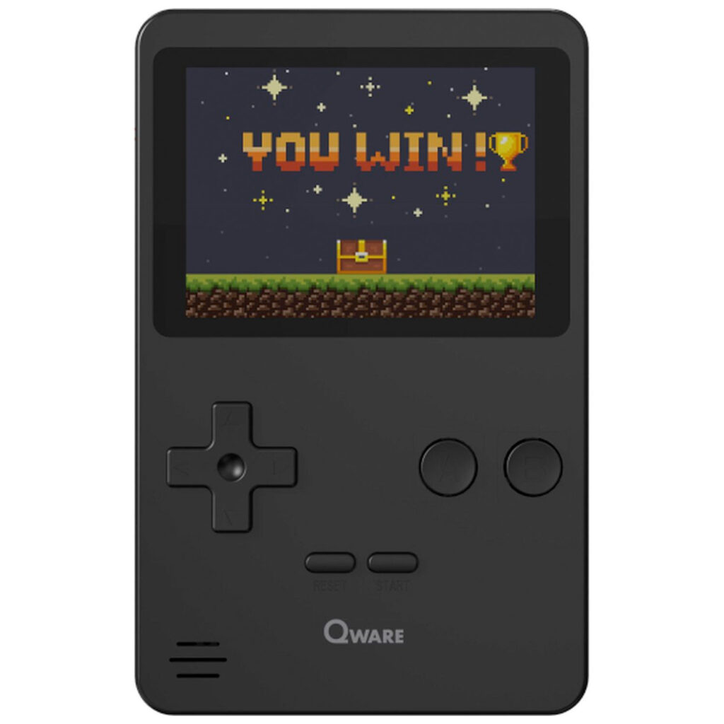 Retro Spelcomputer Gameboy Zwart 01