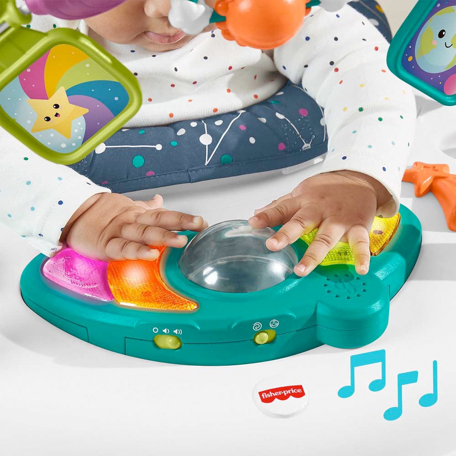 Fisher Price Jumperoo Astro Kitty Ruimtebesparende Speelstation 02