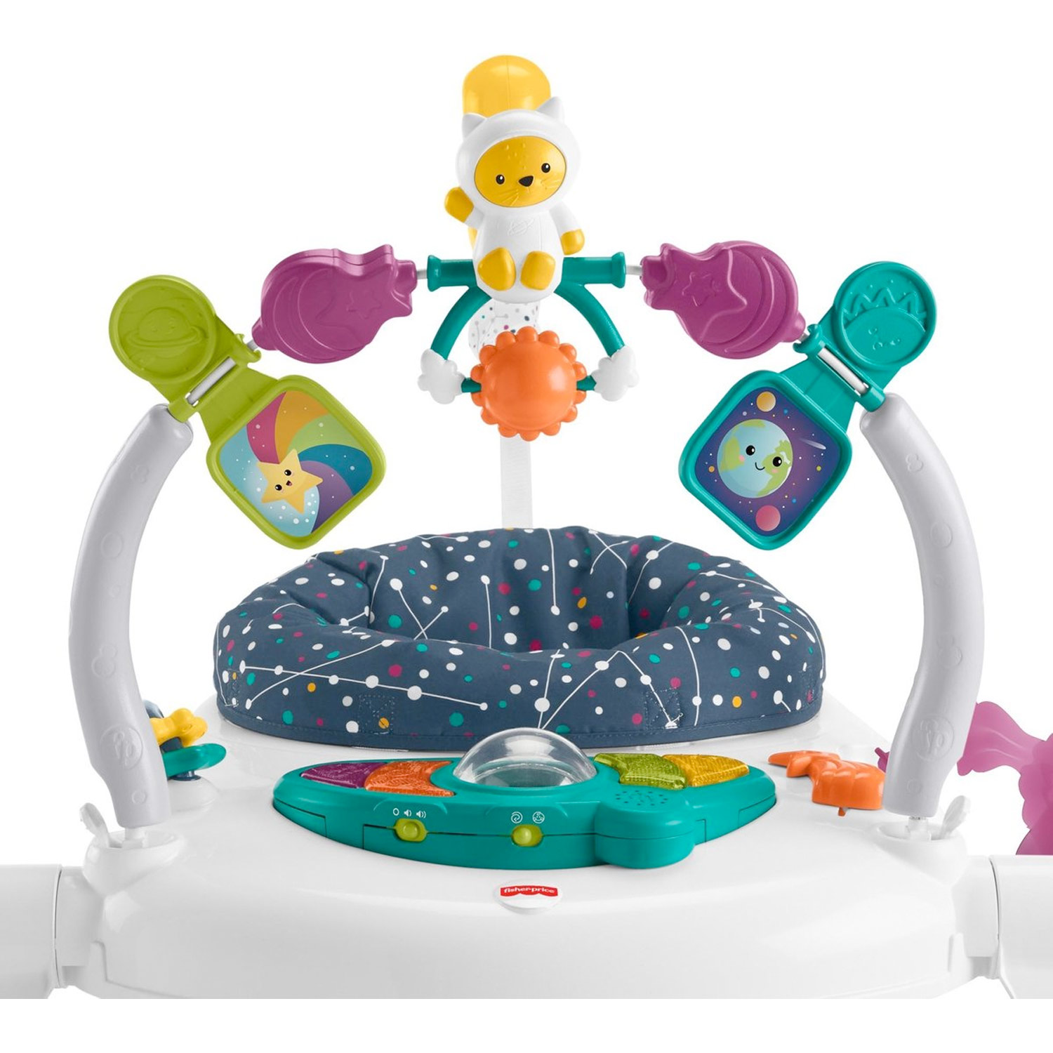Fisher Price Jumperoo Astro Kitty Ruimtebesparende Speelstation 07