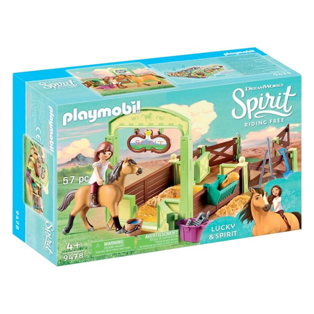 Playmobil Spirit stal lucky en spirit 9478 01