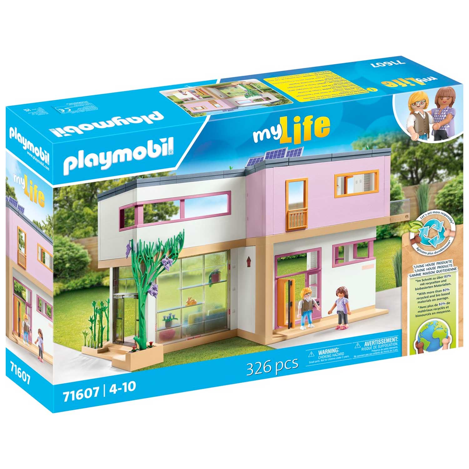PLAYMOBIL My Life Woonhuis met wintertuin 71607 01
