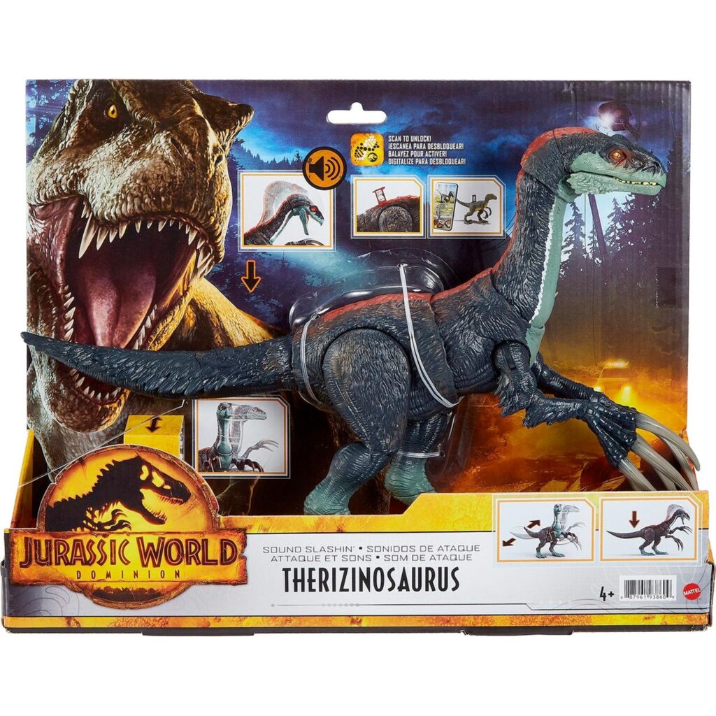 Jurassic World Dominion Therzinosaurus actiefiguur Speelgoed Dinosaurus 02