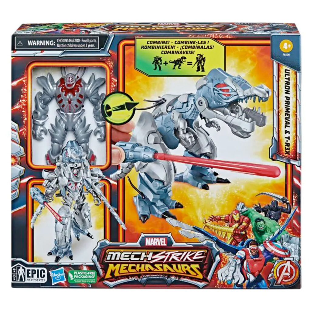 Marvel Mech Strike Ultron T Rex Mechosaurs Dinosaurus 05