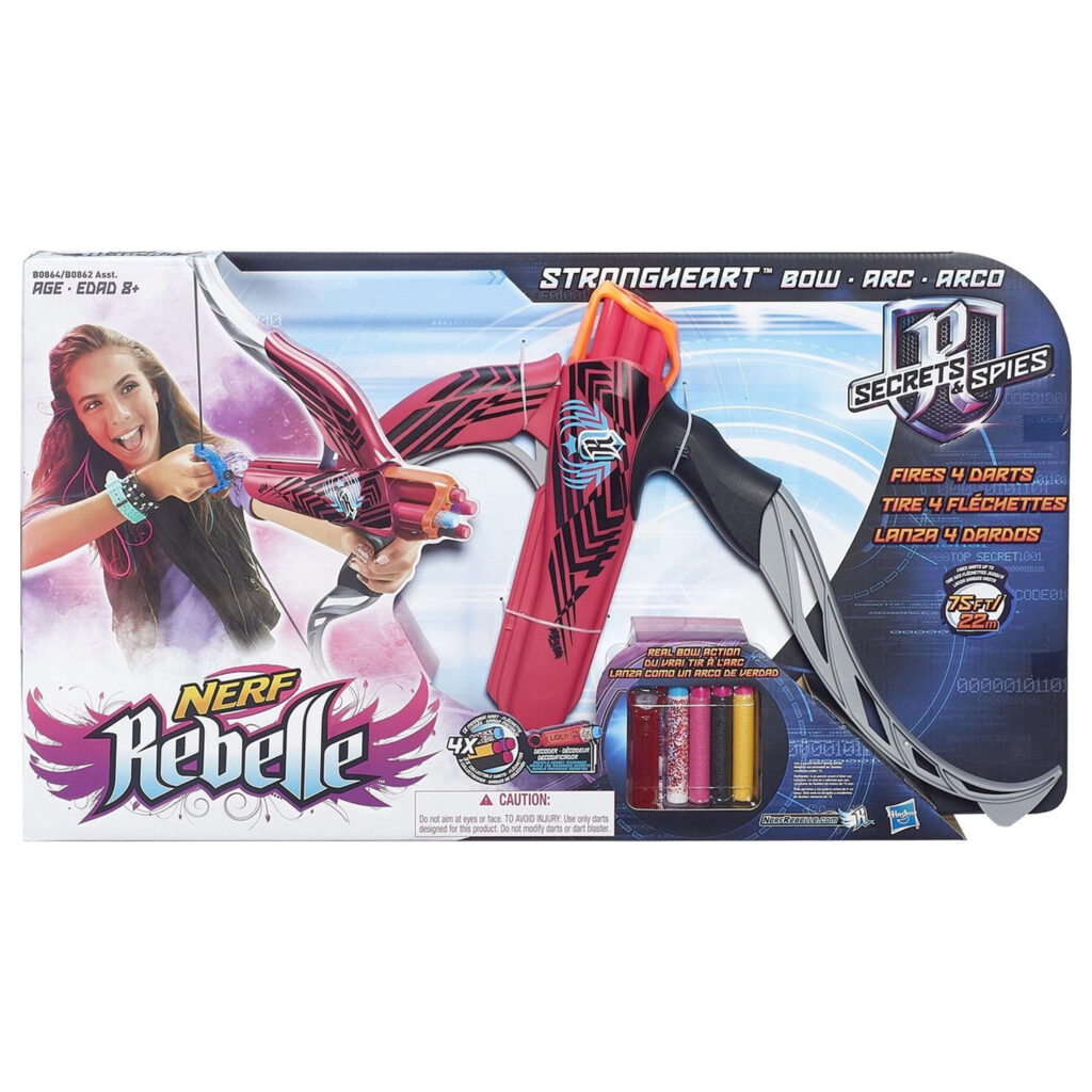 Nerf Rebelle Strongbow Roze 03