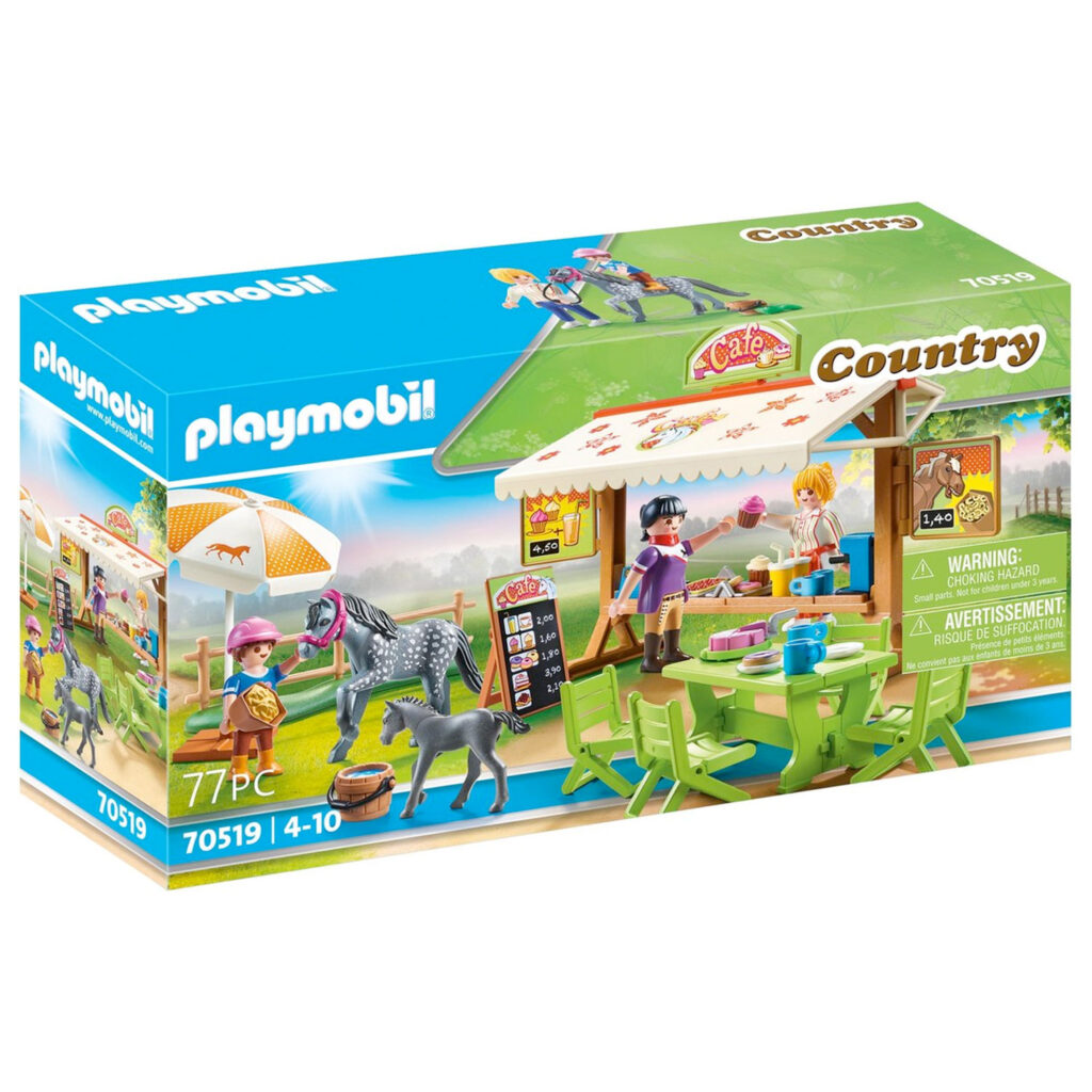 PLAYMOBIL Paarden Country Pony café 70519 01