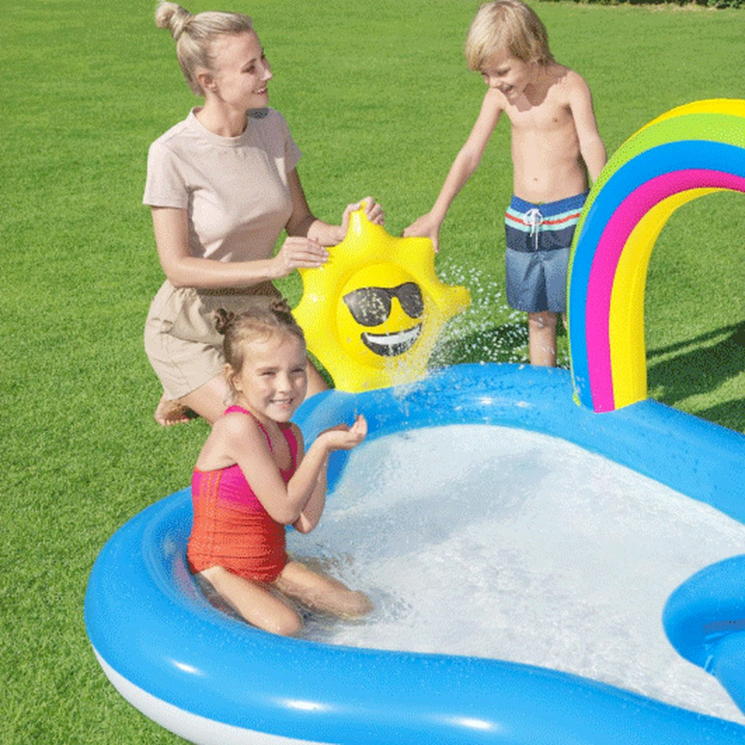 Bestway Rainbow n' Shine Pool and Play Center 257 x 145 x 91 cm 08