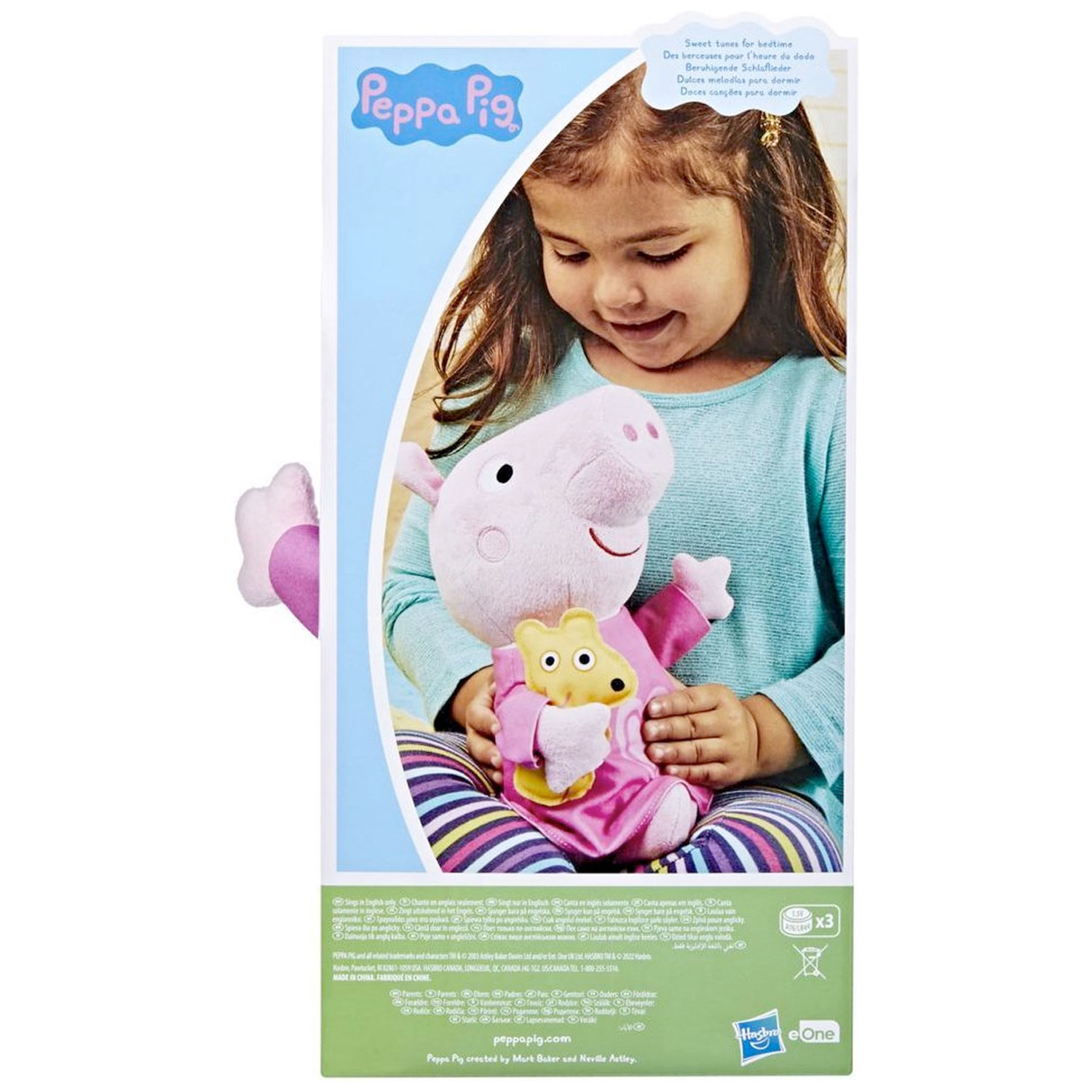 Peppa Pig Peppa’s Bedtime Lullabies peppa knuffel met slaapliedjes 35cm 07
