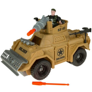 Special Combat Force Leger Speelgoed Army Soldaatjes – Militair Speelgoed Auto Leger Wagen Soldaat – Rijden – Landmacht Pantserwagen Speelset – Kinderen 01