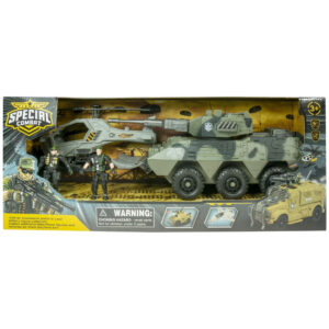 Special Combat Force Leger Speelgoed Army Soldaatjes – Militair Speelgoed – Heli Helikopter Auto Leger Wagen Soldaat – Vliegen – Luchtmacht Helikopter Speelset – Kinderen 01